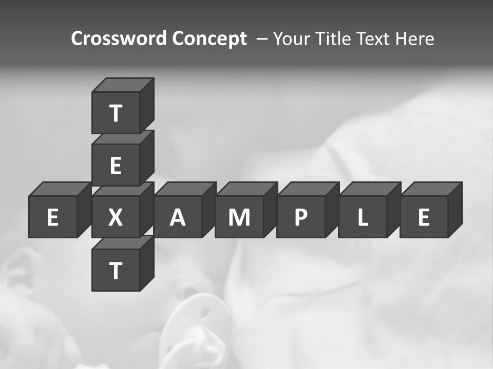 Beard Hold Joy PowerPoint Template