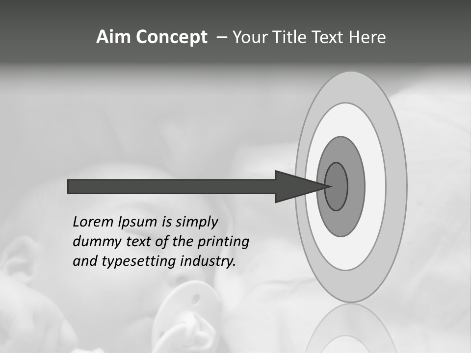 Beard Hold Joy PowerPoint Template