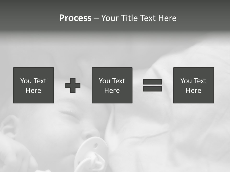 Beard Hold Joy PowerPoint Template