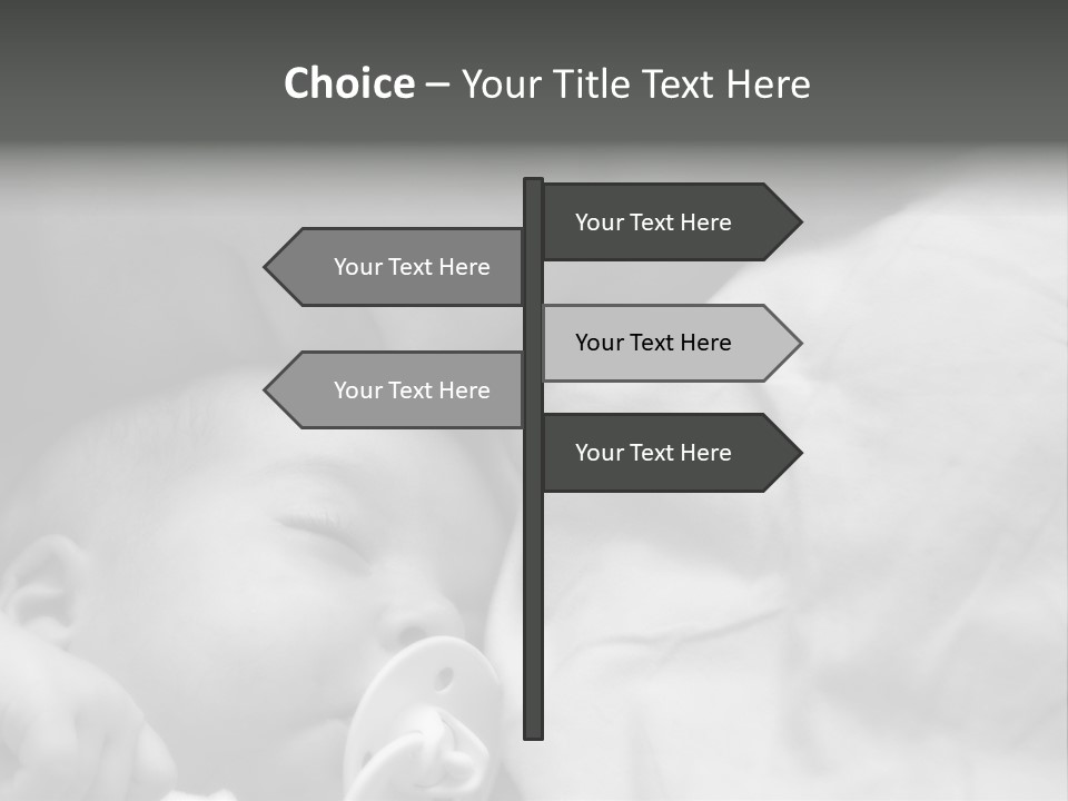 Beard Hold Joy PowerPoint Template