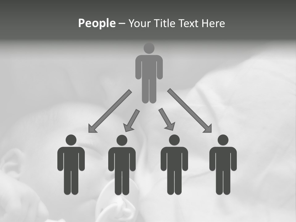 Beard Hold Joy PowerPoint Template