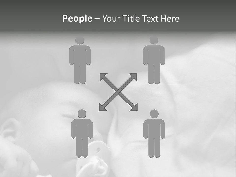 Beard Hold Joy PowerPoint Template