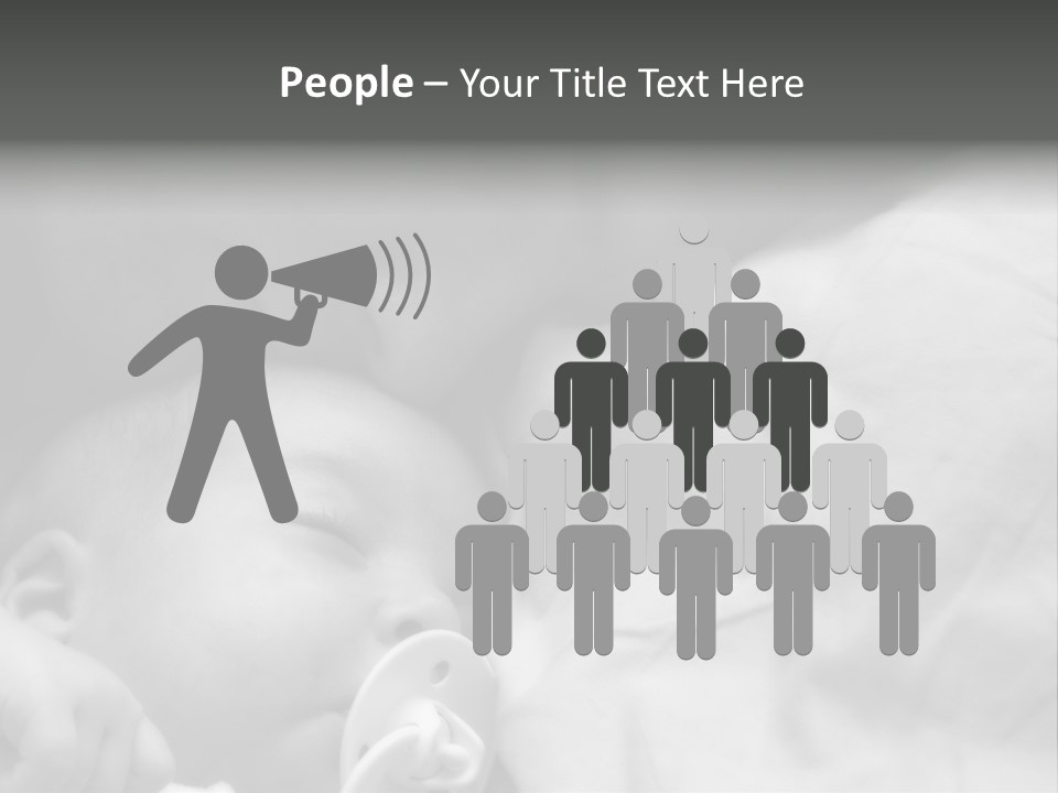 Beard Hold Joy PowerPoint Template