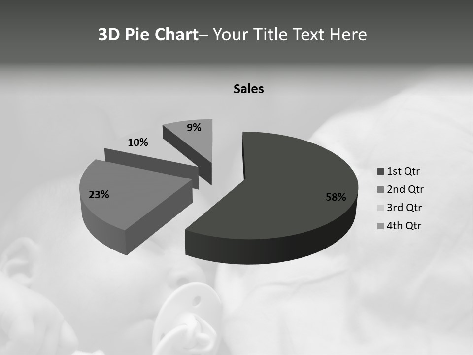 Beard Hold Joy PowerPoint Template
