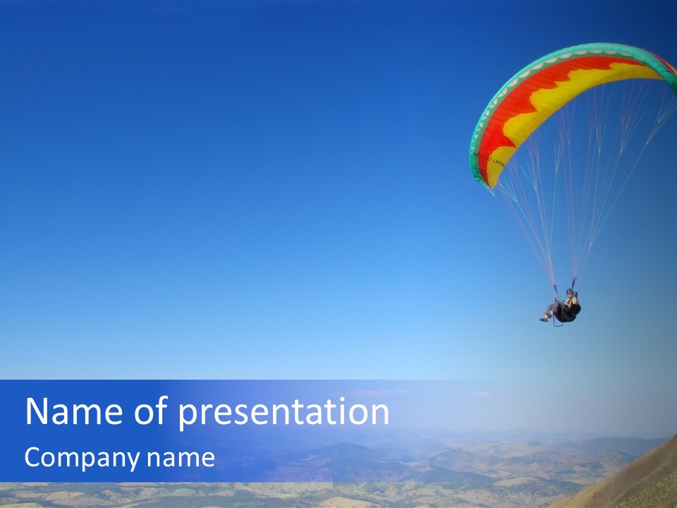 Harness Free Lift PowerPoint Template