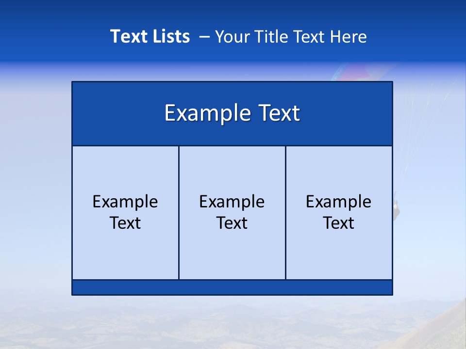 Harness Free Lift PowerPoint Template