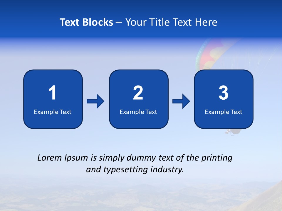 Harness Free Lift PowerPoint Template