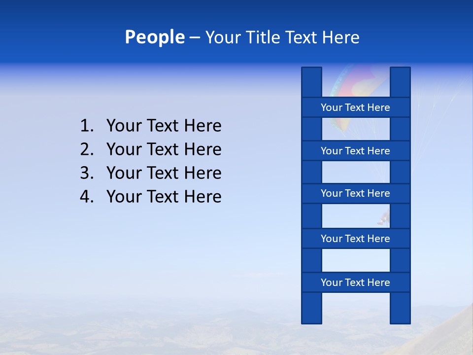 Harness Free Lift PowerPoint Template