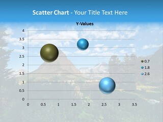 Going Mountain Montana PowerPoint Template