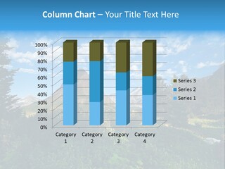 Going Mountain Montana PowerPoint Template