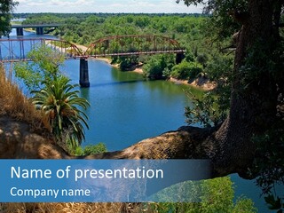 Sky Usa Romantic PowerPoint Template