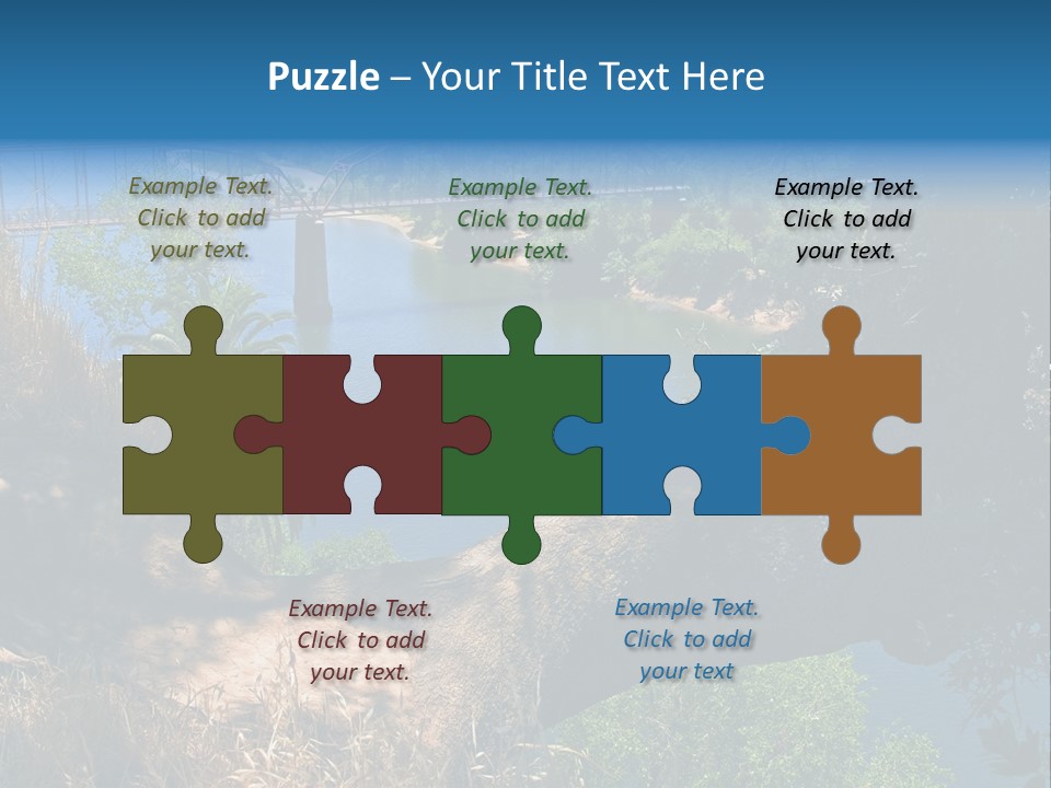 Sky Usa Romantic PowerPoint Template