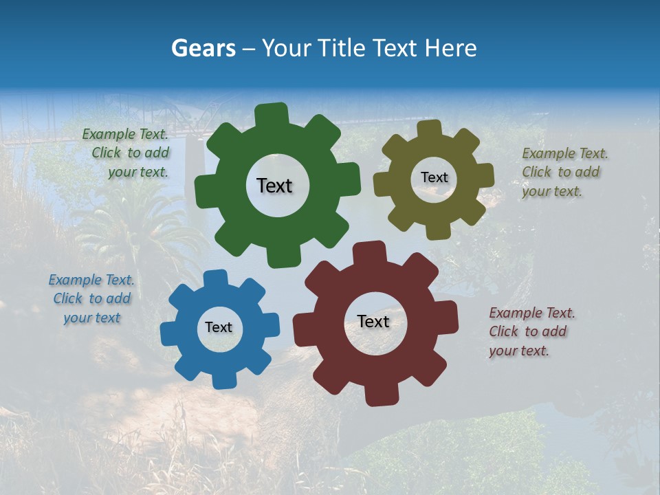 Sky Usa Romantic PowerPoint Template