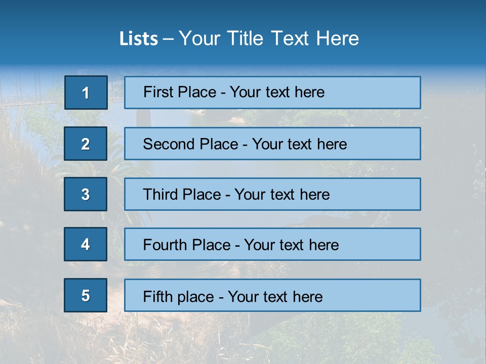 Sky Usa Romantic PowerPoint Template