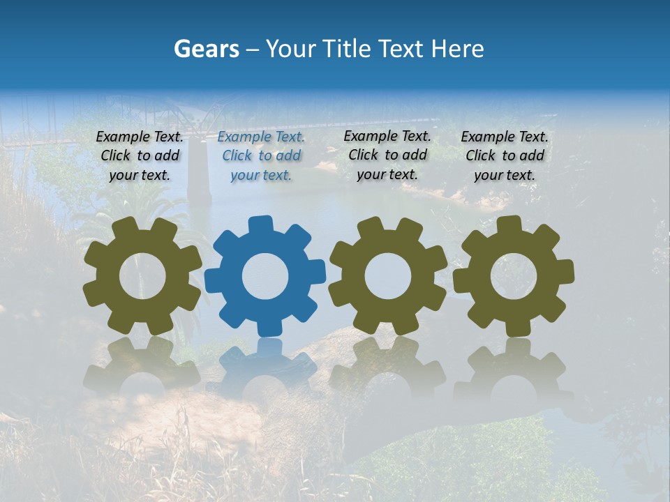 Sky Usa Romantic PowerPoint Template