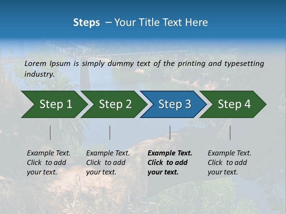 Sky Usa Romantic PowerPoint Template