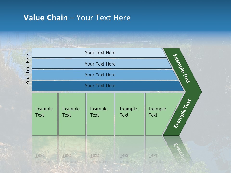 Sky Usa Romantic PowerPoint Template