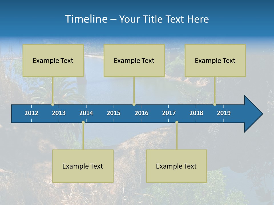 Sky Usa Romantic PowerPoint Template