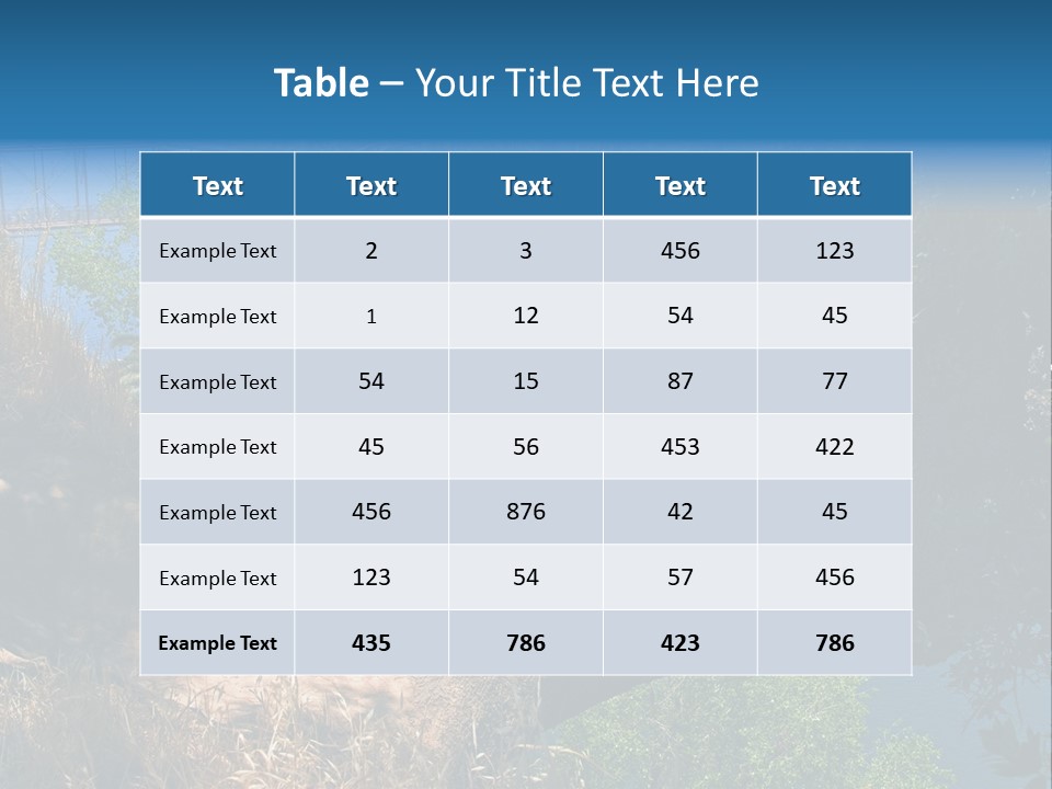 Sky Usa Romantic PowerPoint Template