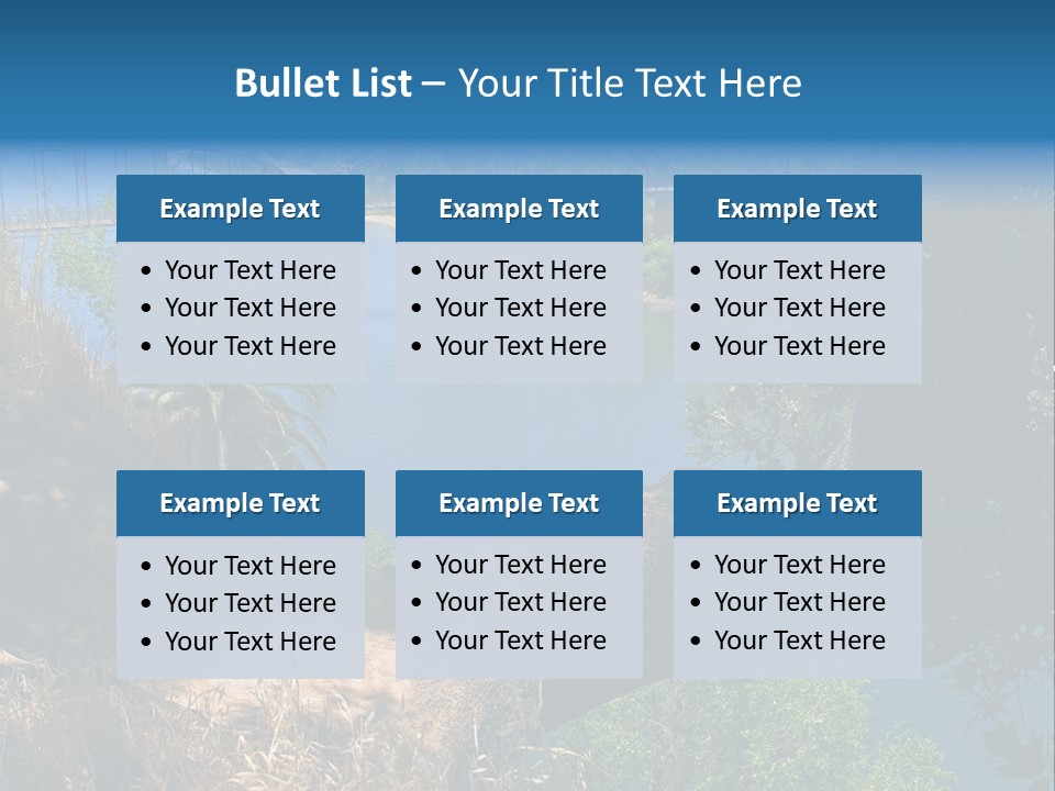 Sky Usa Romantic PowerPoint Template