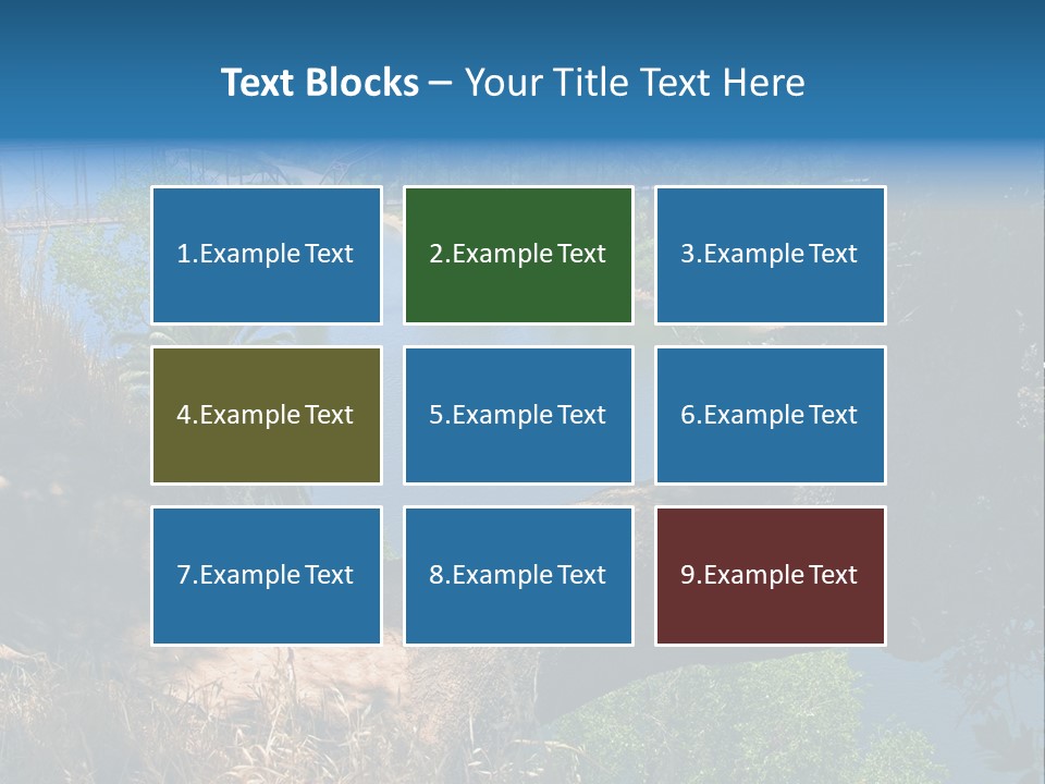 Sky Usa Romantic PowerPoint Template
