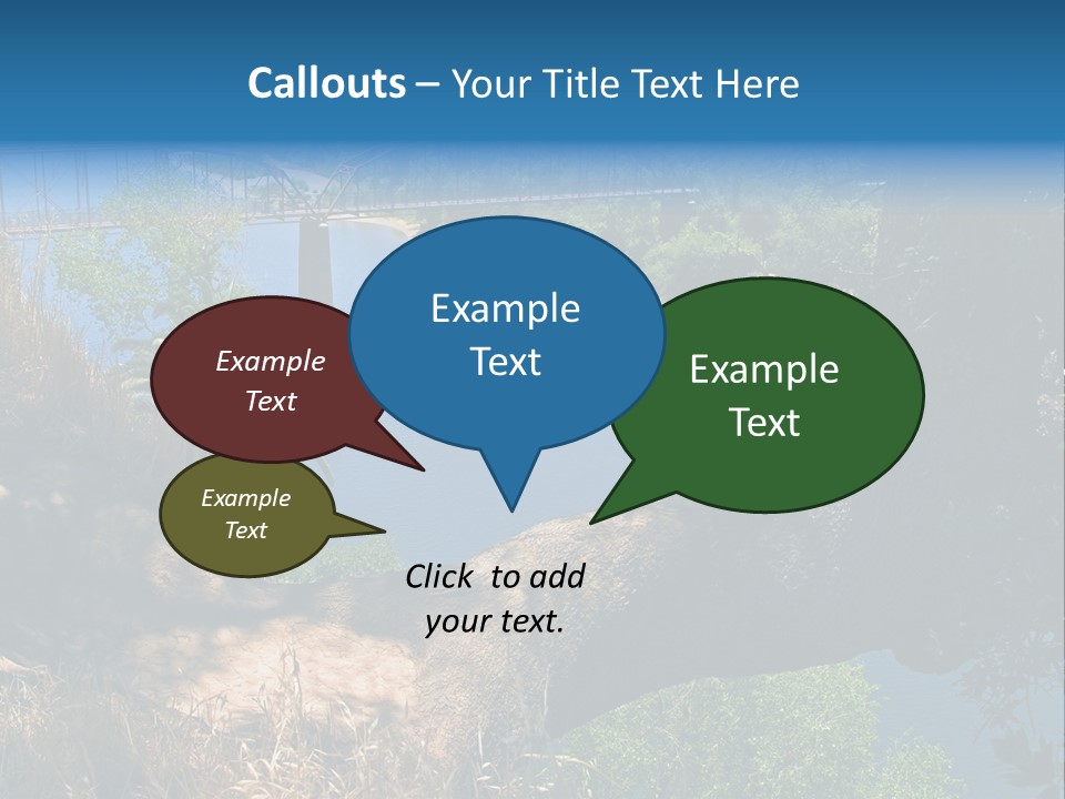 Sky Usa Romantic PowerPoint Template