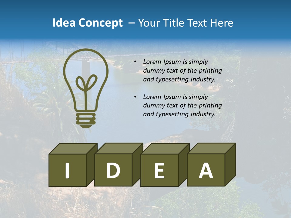 Sky Usa Romantic PowerPoint Template