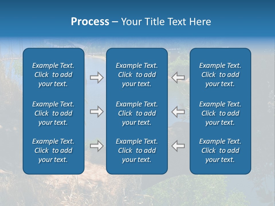 Sky Usa Romantic PowerPoint Template