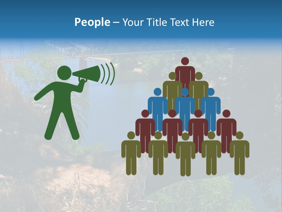 Sky Usa Romantic PowerPoint Template