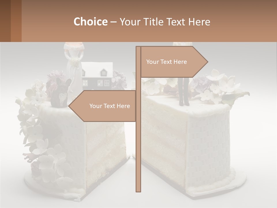 Togetherness Start Divorce PowerPoint Template