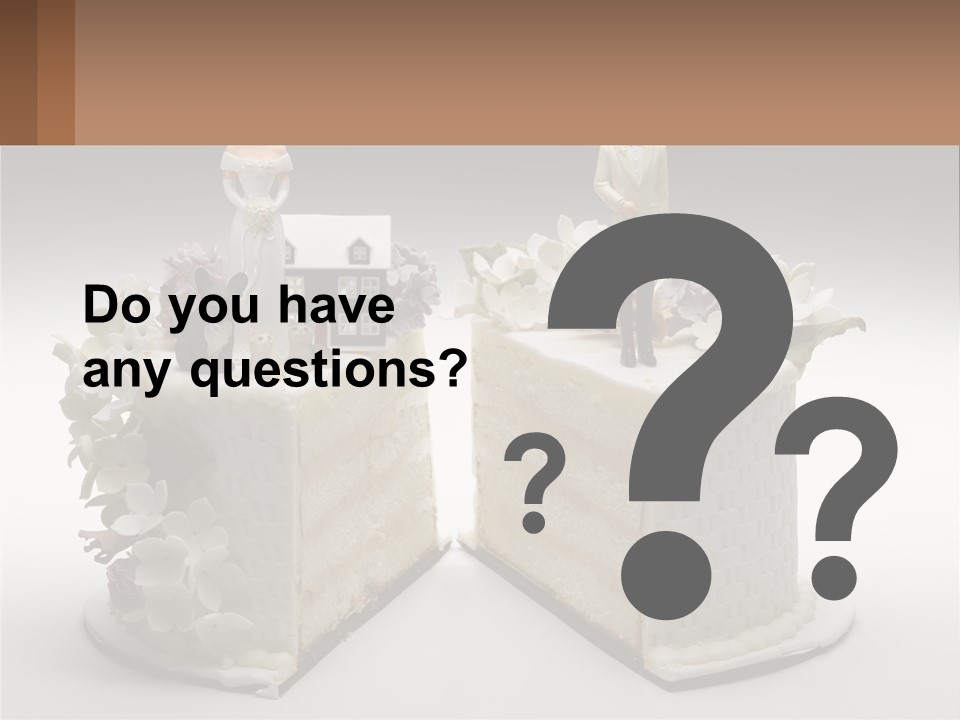 Togetherness Start Divorce PowerPoint Template