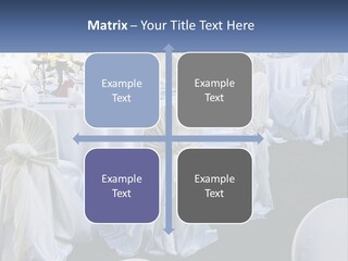 Aisle Backs Catering PowerPoint Template