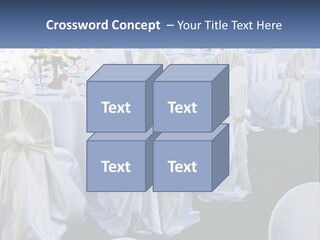 Aisle Backs Catering PowerPoint Template