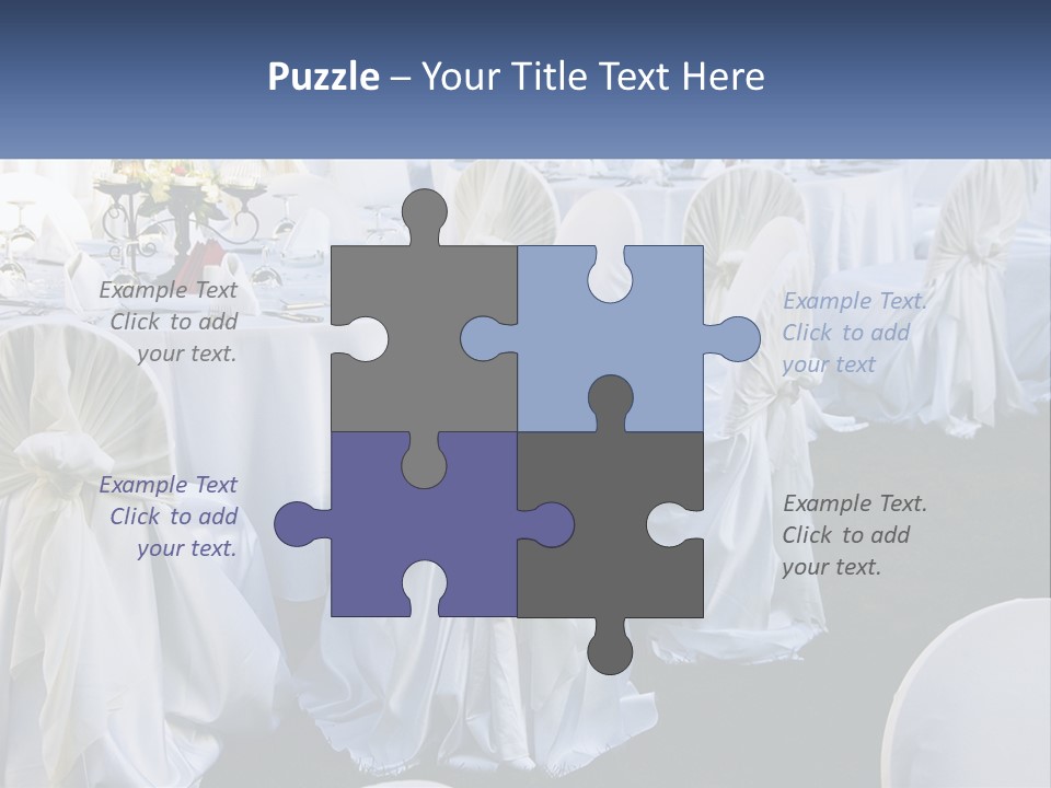 Aisle Backs Catering PowerPoint Template