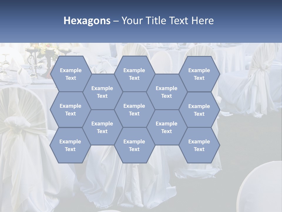 Aisle Backs Catering PowerPoint Template