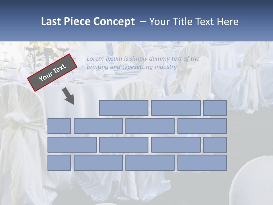 Aisle Backs Catering PowerPoint Template