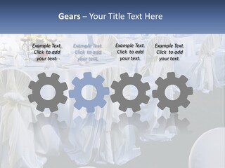 Aisle Backs Catering PowerPoint Template