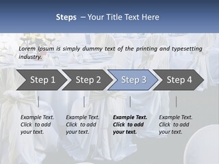 Aisle Backs Catering PowerPoint Template