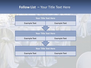 Aisle Backs Catering PowerPoint Template