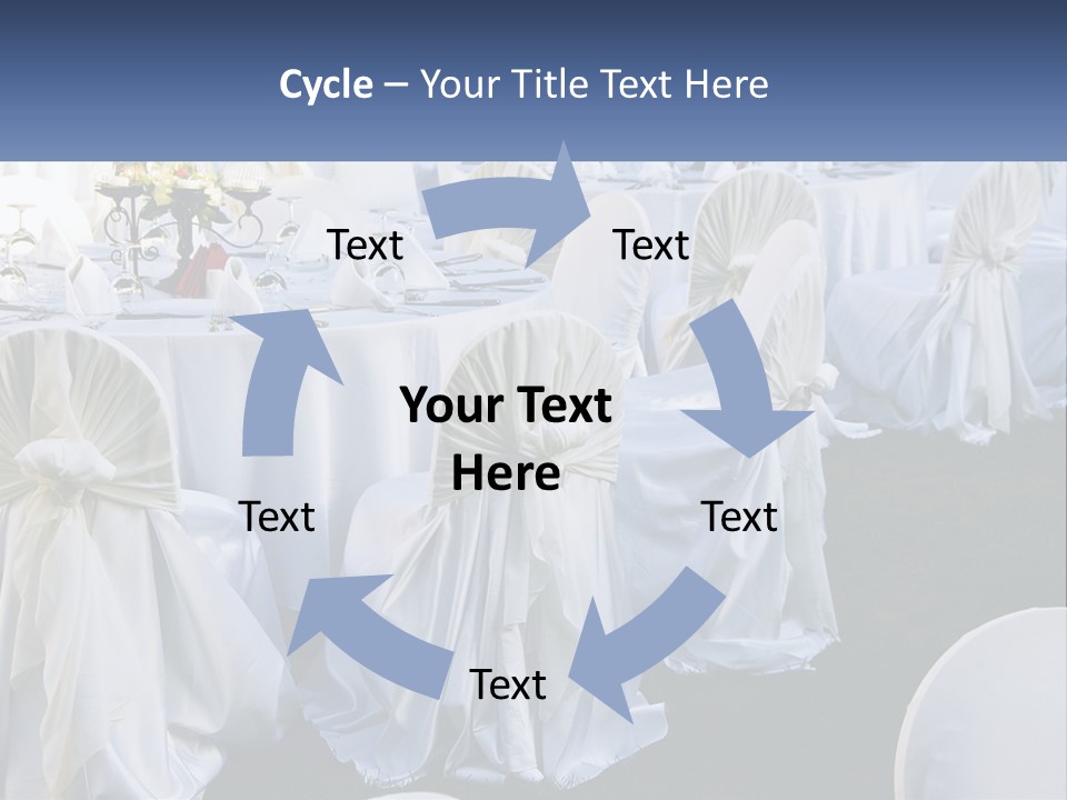 Aisle Backs Catering PowerPoint Template