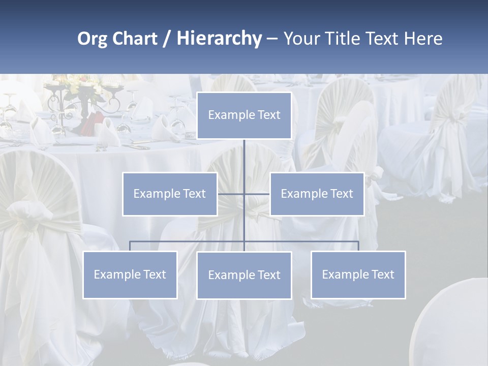 Aisle Backs Catering PowerPoint Template