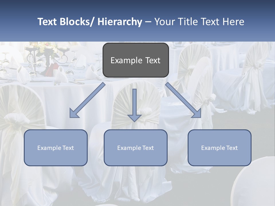 Aisle Backs Catering PowerPoint Template