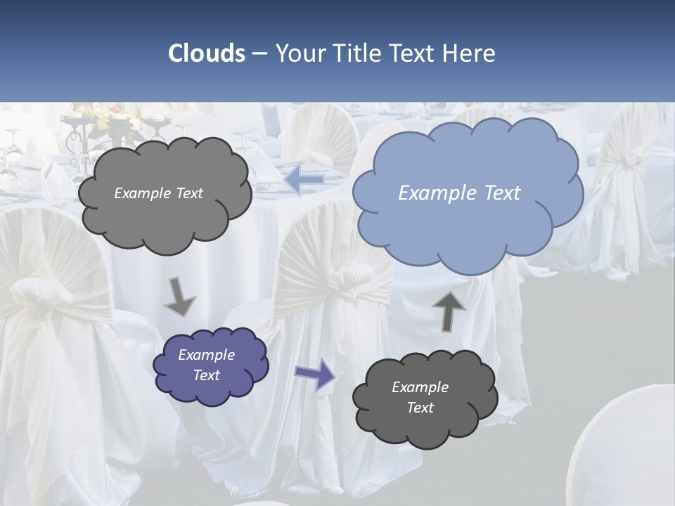 Aisle Backs Catering PowerPoint Template