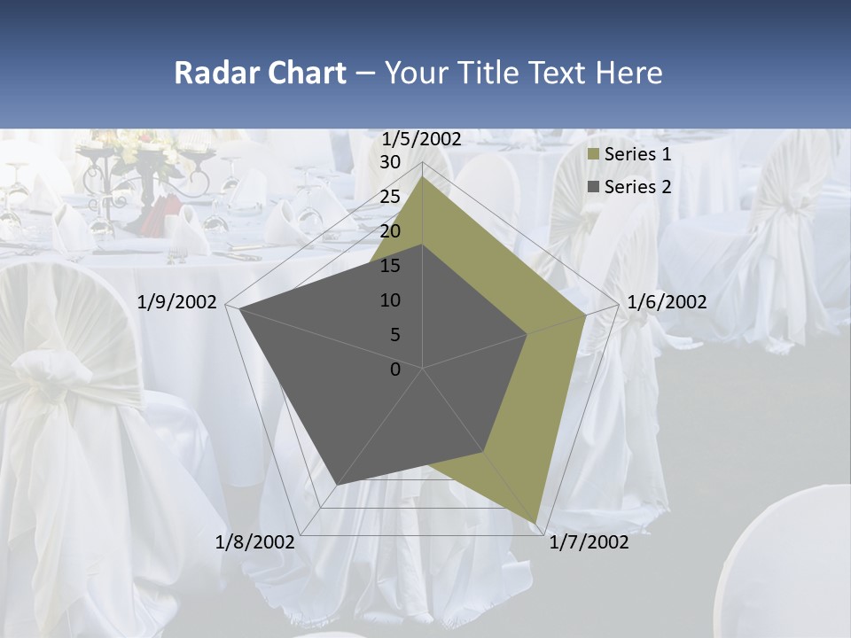 Aisle Backs Catering PowerPoint Template