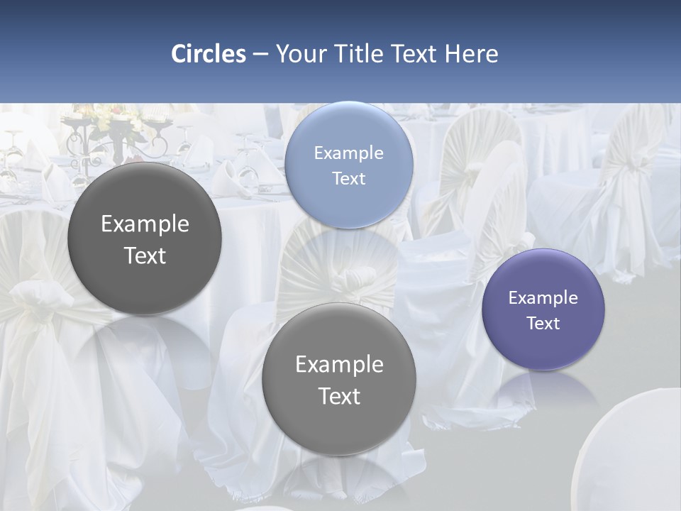 Aisle Backs Catering PowerPoint Template