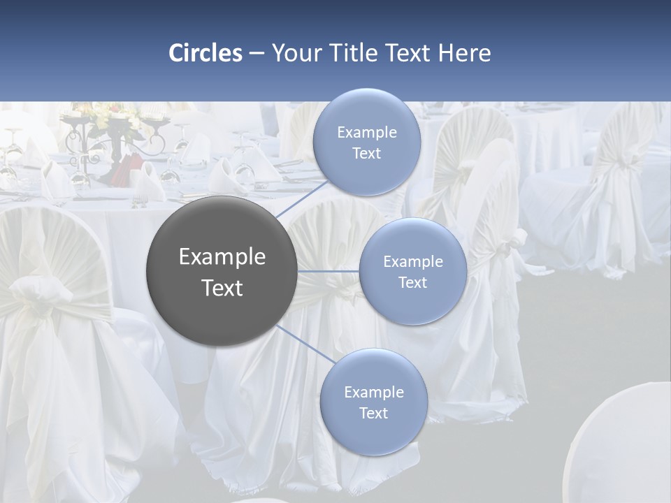 Aisle Backs Catering PowerPoint Template