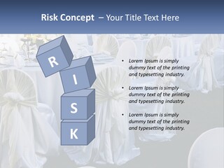 Aisle Backs Catering PowerPoint Template