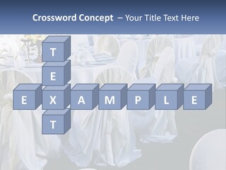 Aisle Backs Catering PowerPoint Template