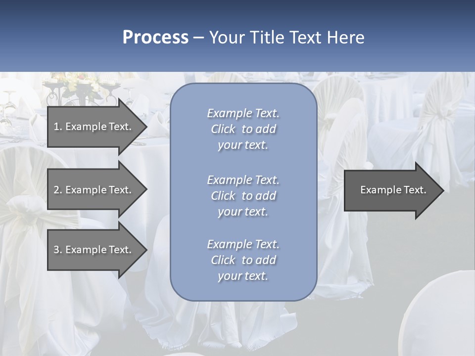 Aisle Backs Catering PowerPoint Template