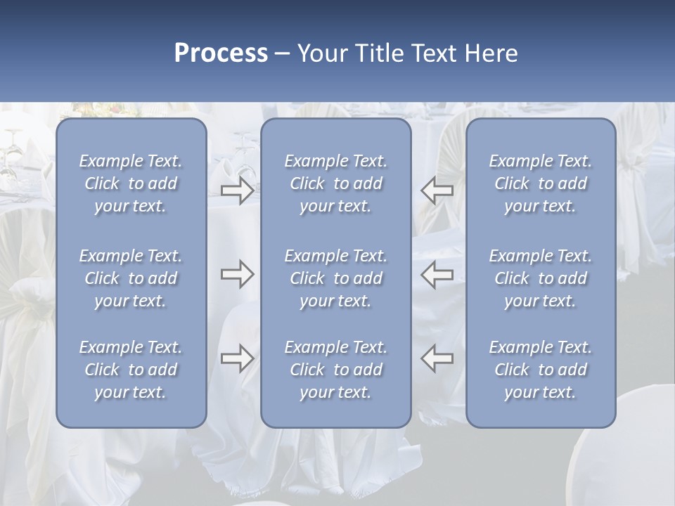 Aisle Backs Catering PowerPoint Template